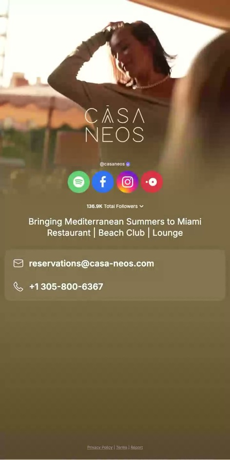 The casaneos page on Linkme